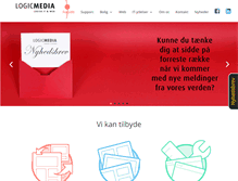 Tablet Screenshot of logicmedia.dk
